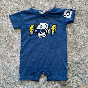Mish boys rock and roll onesie
